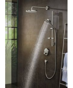 Hansgrohe dušas galva ar turētāju Raindance Select S 240 1jet P, no sienas, hroms