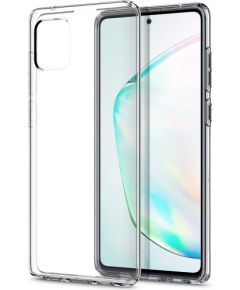Fusion Ultra Back Case 2 mm Izturīgs Silikona Aizsargapvalks Priekš Samsung N770 Galaxy Note 10 Lite Caurspīdīgs