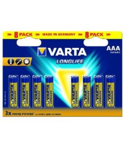 Varta Longlife Extra LR03, alkaline, 1.5V, pieces 8 (4103-101-328)