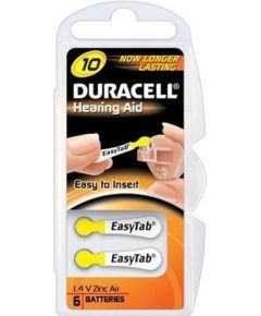 Duracell Zinc Air Hearing Aid 10 1.4V for hearing aids
