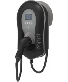 Myenergy MyEnergi zappi 1.4 - 22 kW, wall box (black/grey, 6.5 meter charging cable, type 2 plug, with PIN) Elektro Auto lādēšanas piederumi