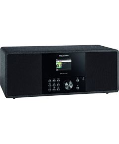 Telestar Dira S24 CD, clock radio (black, USB, Bluetooth, DAB+)