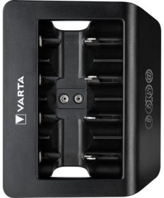 Varta LCD Universal Charger+, charger (black, charges up to 4 AA, AAA, C, D or 1x 9V)