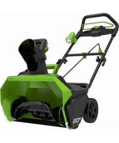 Sniega tīrītājs Greenworks GD40ST; 40 V (bez akumulatora un lādētāja)