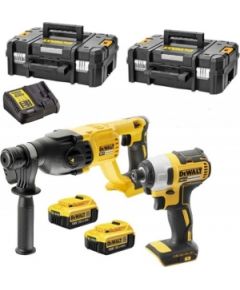 Instrumentu komplekts DeWalt DCK2023M2T-QW (DCH133 + DCF787); 18 V; 2x4,0 Ah akum.