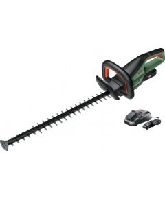 Dzīvžoga šķēres Bosch UniversalHedgeCut 18-55; 18 V; 1x2,5 Ah; 55 cm garuma