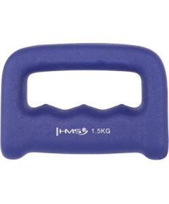 CK15 KASTET DARK BLUE NEOPRENE Hantele (1 gab.) 1.5 KG HMS