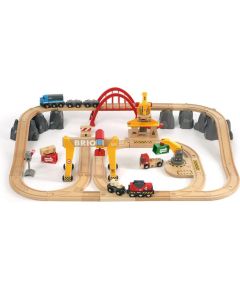 Unknown BRIO cargo railway deluxe set, 33097