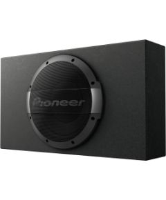 Pioneer 25 cm shallow sealed subwoofer with built-in amplifier (1200 W). Автомобильные сабвуферы