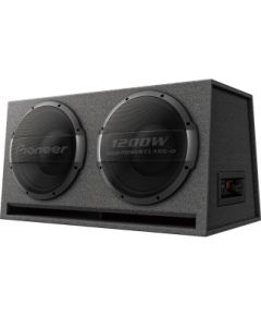 Pioneer 30 cm x 2 bass reflex subwoofer with built-in amplifier (3000 W). Автомобильные сабвуферы