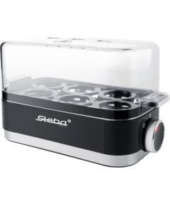 Steba EK 7 egg cooker 6 egg(s) 435 W Black, Stainless steel