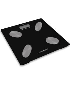 Esperanza EBS022K personal scale Electronic personal scale Square Black