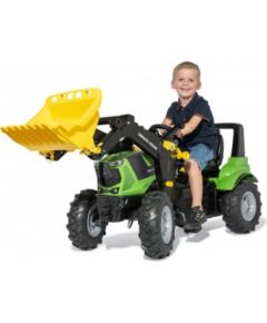Rolly Toys Трактор педальный с ковшом и надувн. колесами rollyFarmtrac Premium II Deutz 8280 TTV (3-8 лет) Германия 730094
