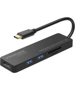 PROMATE LinkHub-C USB-C to HDMI 4K / 2X USB 3.0 / SD