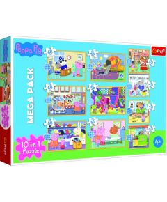 Unknown TREFL PEPPA PIG Pužļu komplekts 10in1