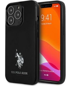 3MK US Polo USHCP13XUMHK Back Case Aizmugurējais Apvalks Telefonam Apple iPhone 13 Pro Max Melns