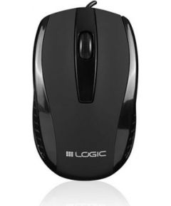 Logic 3 Logic LM-31 Оптическая мышь с USB-кабелем / 1000DPI / Черная