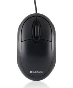 Logic 3 Logic LM-11 Оптическая Компьютерная Мышь с / USB  / 1000 DPI / Черная
