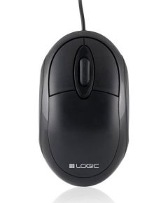 Logic 3 Logic LM-11 Datora Pele ar USB / 1000 DPI / Melna