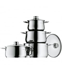 WMF 07.3004.9990 4, Stainless steel,   proof, Lid included