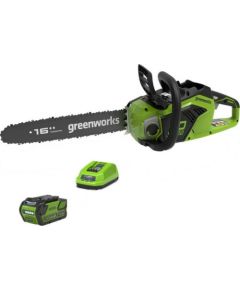 Piła łańcuchowa Greenworks GD40CS18K4 40 V 40 cm