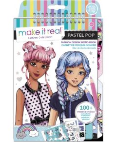 MAKE IT REAL Skiču burtnīca "Pastel Pop!"