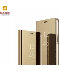 Mocco Clear View Cover Case Grāmatveida Maks Telefonam Samsung Galaxy A22 5G Zeltains