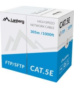 Lanberg LCF5-10CC-0305-S networking cable 305 m Cat5e F/UTP (FTP) Grey