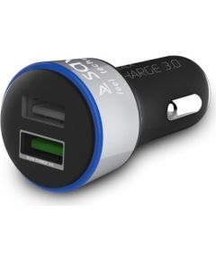 Savio Car Quick Charge charger Savio SA-06/B 3.0A, 2xUSB