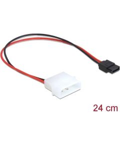 DELOCK Cable Power IDE Molex Plug > Power SATA 6 Pin