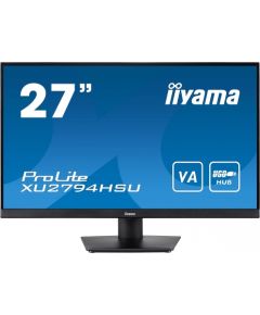 IIYAMA XU2794HSU-B1 27inch ETE VA 1920x1080 250cd/m2 4ms HDMI DisplayPort USB-HUB 2xUSB 3.0 Speakers