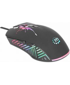MANHATTAN RGB LED Wired Optical USB Gaming Mouse