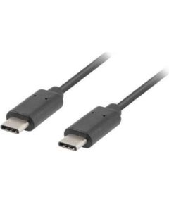 LANBERG CA-CMCM-31CU-0005-BK cable USB-C M/M 3.1 0.5M Black