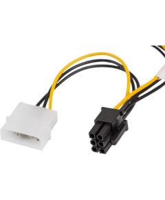 LANBERG CA-HD6P-10CU-0015 Lanberg splitter power cable 2HDD/6PIN BTX/PSU