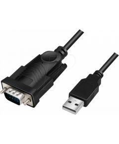 LOGILINK AU0048A USB 2.0 cable USB-A/M to DB9/M serial 1.5m Win11