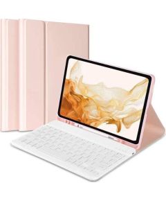 Tech-protect SC Pen + Keyboard for Galaxy Tab A8 10.5 X200 / X205 Pink
