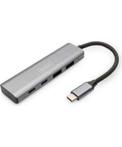 Digitus USB-C 4 Port HUB 2x USB-A + 2x USB-C Gen2 DA-70245