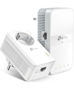 TP-LINK AV1000 Gigabit Passthrough Powerline ac Wi-Fi Kit TL-WPA7617 KIT with TL-PA7017P 10/100/1000 Mbit/s, Ethernet LAN (RJ-45) ports 2, 802.11ac, 2.4 GHz/5.0 GHz, Wi-Fi data rate (max) 300+867 Mbit/s, Extra socket