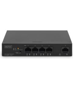 Digitus 4 Port Gigabit PoE Switch DN-95330-1 10/100/1000 Mbps (RJ-45), Unmanaged, Desktop, Ethernet LAN (RJ-45) ports 4