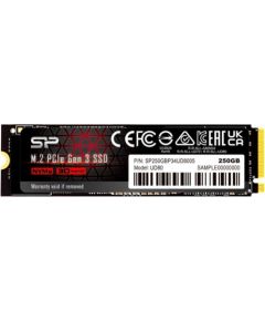 SILICON POWER SSD UD80 250GB M.2 PCIe Gen3 x4 NVMe 3400/1800 MB/s