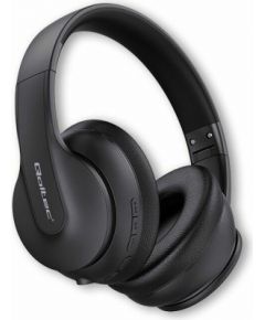 QOLTEC 50844 Wireless Headphones with microphone BT 5.0 AB Black