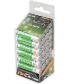 TECHLY 307025 Multipack 24 batteries mini stylus AAA 1.5V LR03