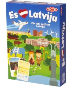 TACTIC Board Game Galda spēle "Es mīlu Latviju"