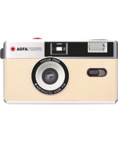 Agfaphoto аналоговая камера 35 мм, бежевый