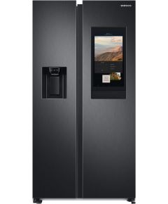 Samsung RS6HA8891B1/EF Side-by-side Ledusskapis Family Hub 178cm Black Melns