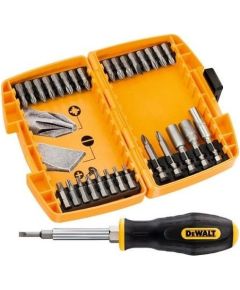 Skrūvgrieža rokturis DeWalt DT71506 + skrūvēšanas uzgaļi