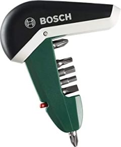 Skrūvgriezis Bosch ''Pocket'' + skrūvēšanas uzgaļi