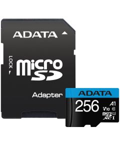 A-data ADATA 256GB Micro SDXC V10 100MB/s + ad.