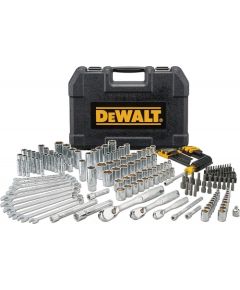 DeWALT DWMT81534-1 Metr./U.S. standarta 1/4” 3/8” 1/2” kompl. 205 gab.