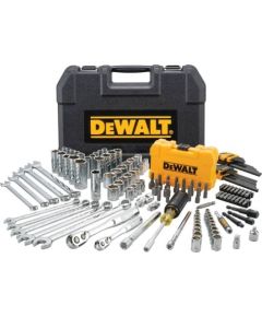 DeWALT DWMT73802-1 Metriskais/U.S. standarta 1/4” 3/8” kompl. 142 gab.